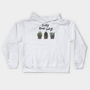 Crazy Plant Lady Kids Hoodie